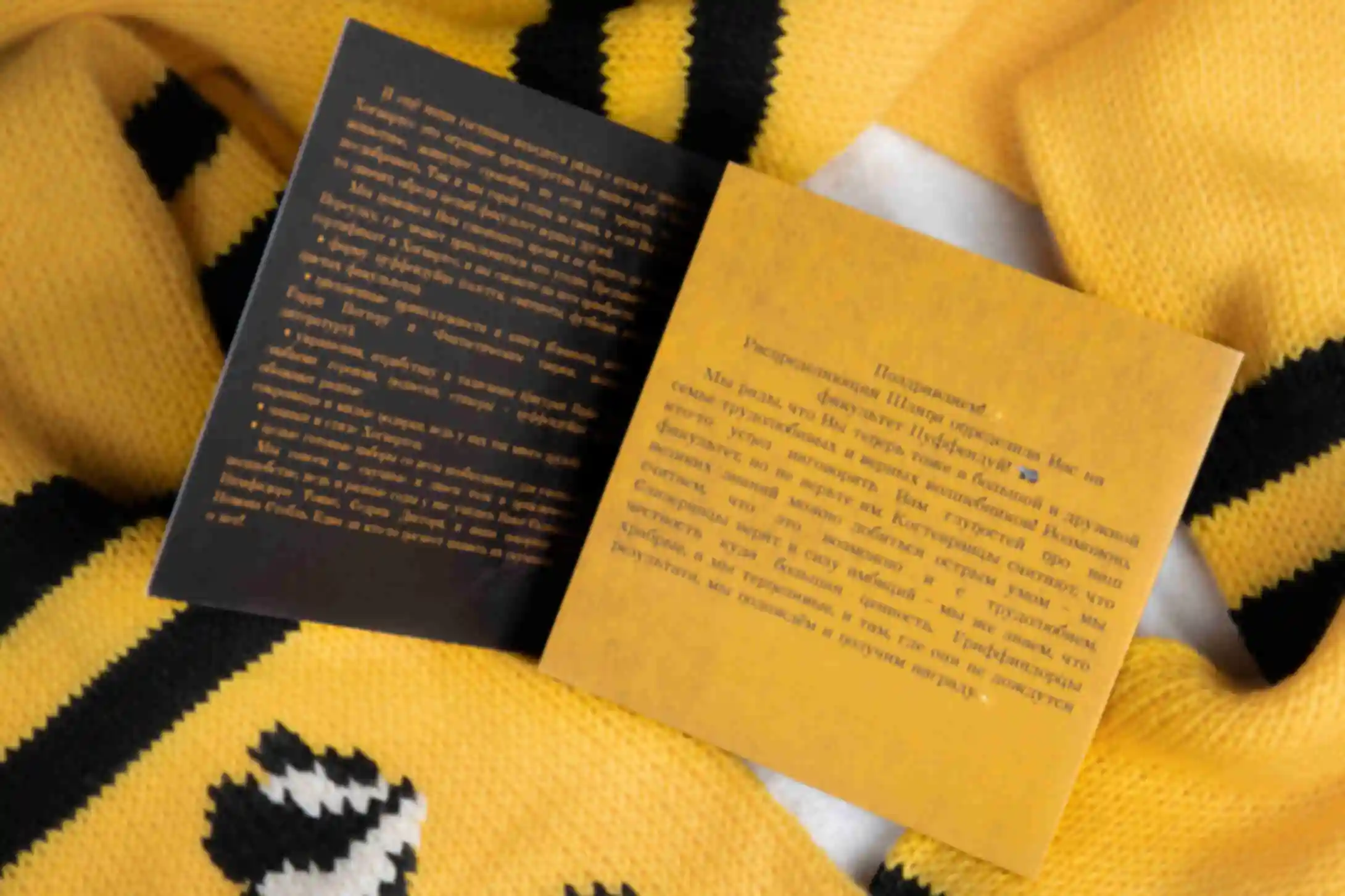 Подарочный сертификат по факультету Пуффендуй ⚡️ Гарри Поттер ⚡️ Harry Potter. Фото №1