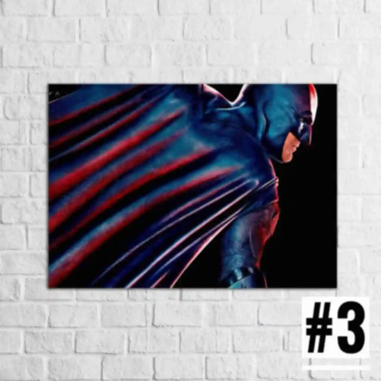 Постер №3 Бэтмен ⦁ Плакат в стиле вселенной DC ⦁ Сувениры Batman ⦁ Подарки ДС
