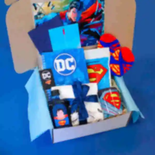 Бокс Superman ⦁ max ⦁ Подарунок фанату Супермена і ДС