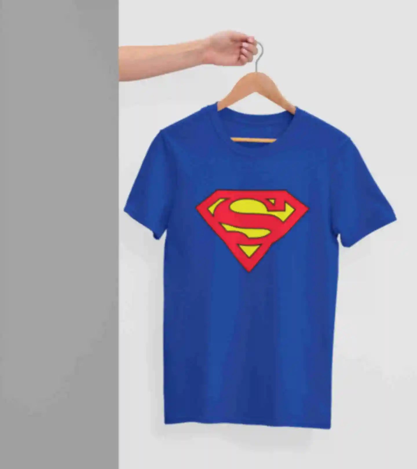 Футболка №14 • Логотип Супермена • Superman • Мерч • Одяг з супергероями в стилі DCФото №1