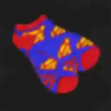 Супергеройські шкарпетки з Суперменом ⦁ Одяг Superman ⦁ Подарунки в стилі всесвіту DC