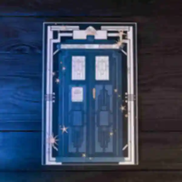Тематичний постер Тардіс • Плакат Доктор Хто • Сувеніри • Подарунки в стилі Doctor Who