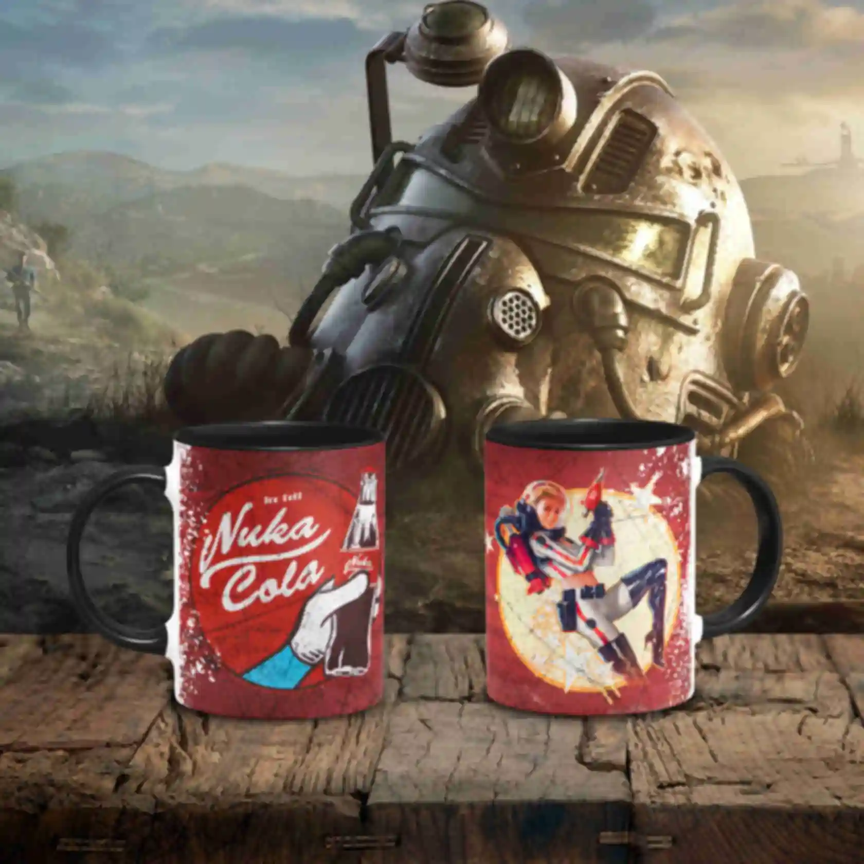 Чашка • Nuka Cola • Фаллаут • Горнятко Fallout • Подарунок для геймераФото №21