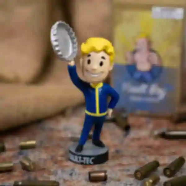 Фигурка Vault Boy • Barter • Подарки для фаната игры Fallout • Сувениры по Фаллауту 