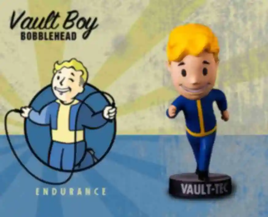 Фигурка Vault Boy • Endurance • Подарки для фаната игры Fallout • Сувениры по Фоллауту . Фото №93