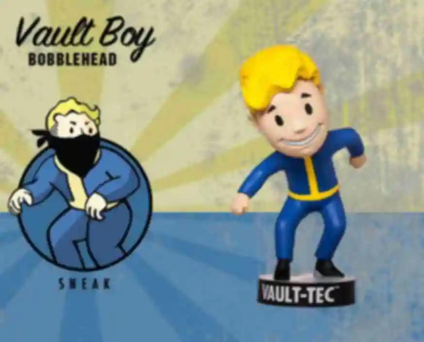 Фигурка Vault Boy • Sneak • Подарки для фаната игры Fallout • Сувениры по Фаллауту . Фото №12