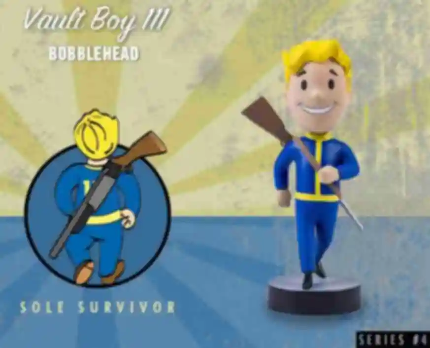 Фигурка Vault Boy • Sole Survivor • Подарки для фаната игры Fallout • Сувениры по Фаллауту . Фото №80
