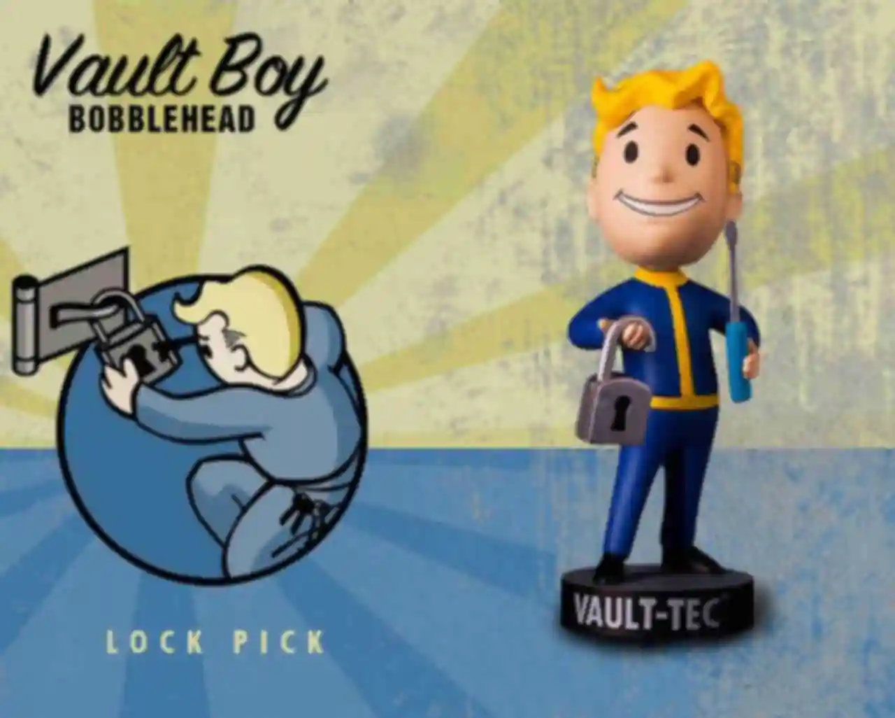 Фігурка Vault Boy • Lock Pick • Подарунки для фаната гри Fallout • Сувеніри з ФаллаутуФото №9