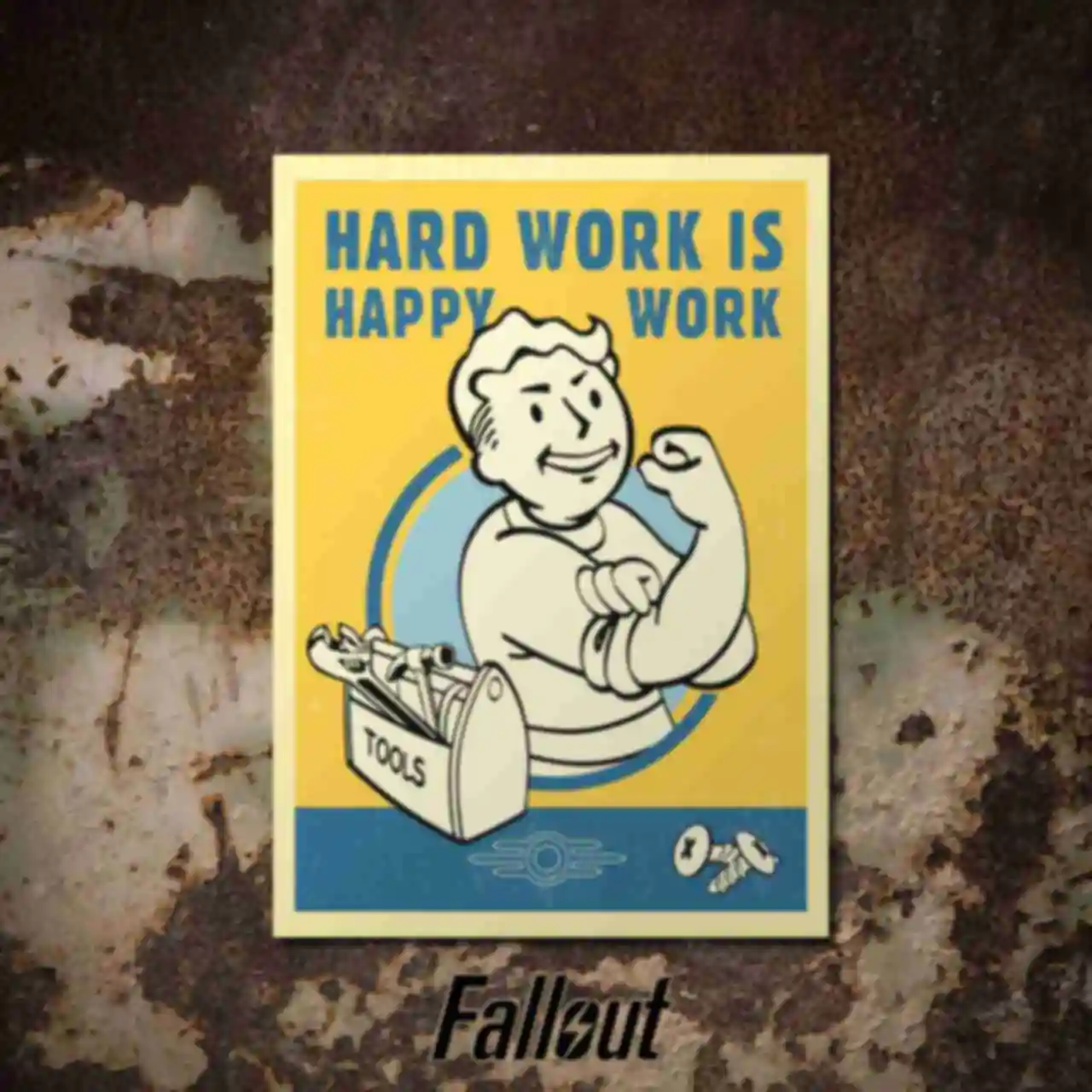 Набор бумажных постеров Fallout с Vault Boy • Плакаты субежища с Волт Боем • Подарок для геймера. Фото №5