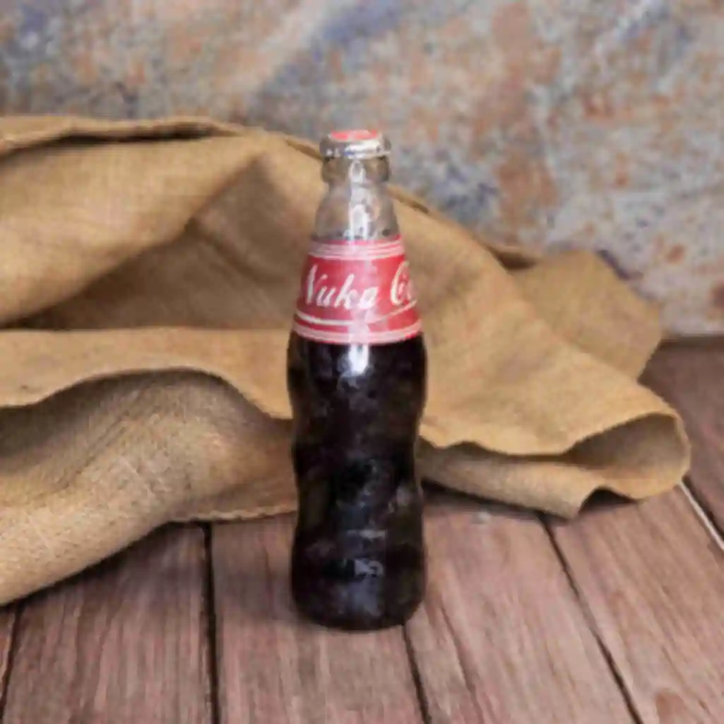 Бутылочка Nuka-cola • Ядер-кола для фаната Фоллаут • Напитки по игре Fallout • Сувениры на подарок геймеру. Фото №71