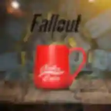 Чашка деколь • Nuka Cola • Фаллаут • Кружка Fallout • Подарок для геймера ПРЕДЗАКАЗ 8.05.24
