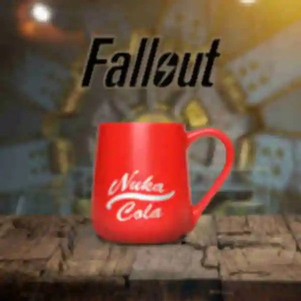 Чашка деколь • Nuka Cola • Фаллаут • Горнятко Fallout • Подарунок для геймера ПЕРЕДЗАМОВЛЕННЯ 8.05.24