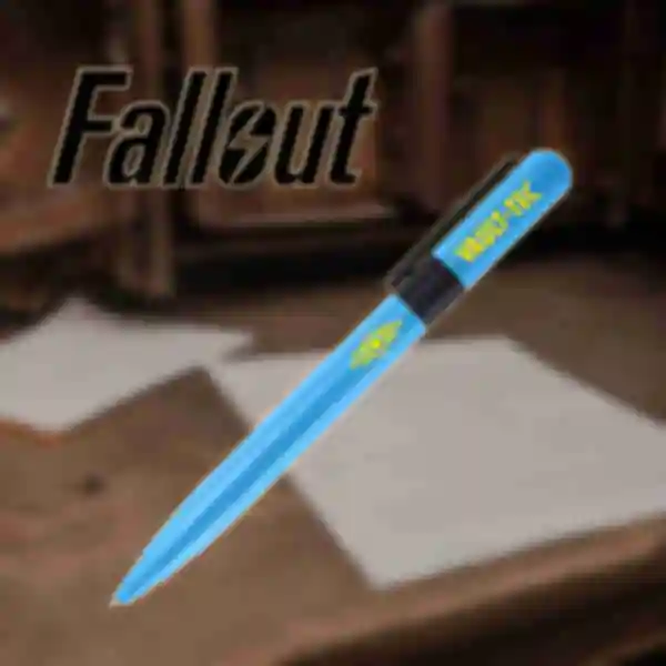 Ручка корпорации Vault-Tec ⦁ Атрибутика Fallout ⦁ Подарки для геймера и фаната игры Фоллаут