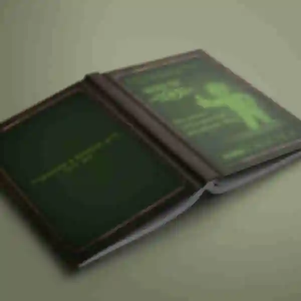 Персональний інформаційний Notebook-Boy в стилі Фолаут •  Блокнот-нотатник Pip-Boy по грі Fallout • Подарунок для геймера