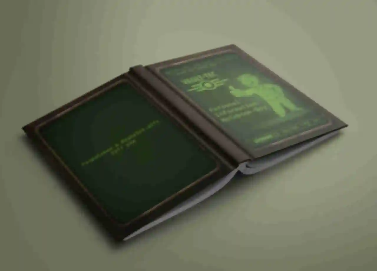 Персональний інформаційний Notebook-Boy в стилі Фолаут •  Блокнот-нотатник Pip-Boy по грі Fallout • Подарунок для геймераФото №1