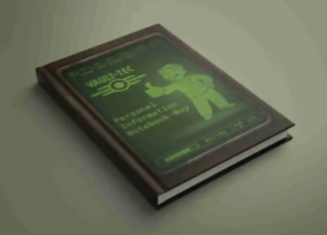 Персональний інформаційний Notebook-Boy в стилі Фолаут •  Блокнот-нотатник Pip-Boy по грі Fallout • Подарунок для геймераФото №2