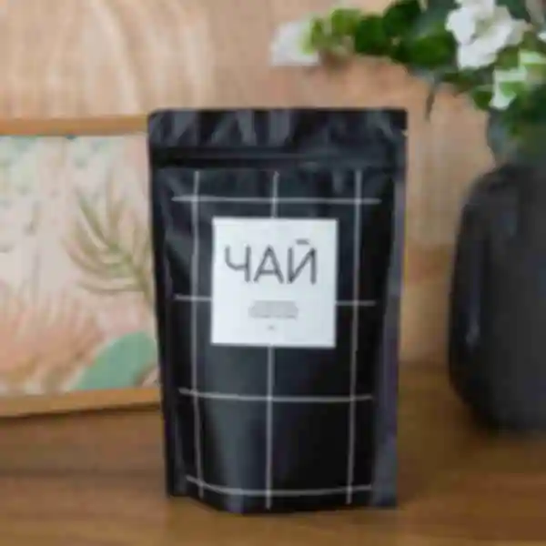Чорний листовий чай «Black craft» ⦁ Сувеніри та солодощі ⦁ Універсальний подарунок для чоловіка чи жінки