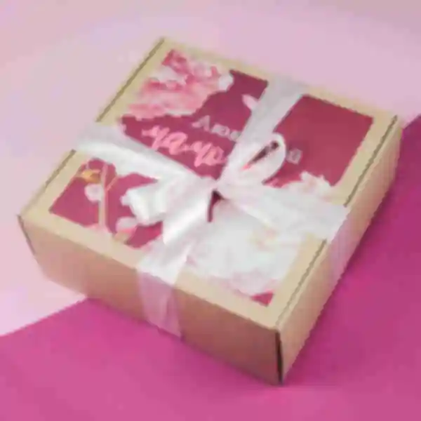 АРХИВ Подарочный бокс для мамы ❤️ с подушкой ⦁ Подарок маме на День Рождения