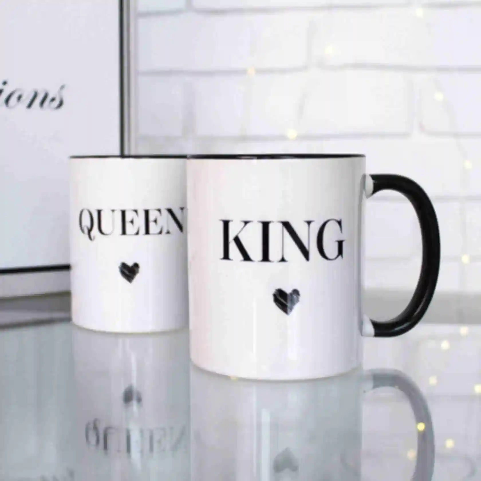 Чашка «King» • Подарунок справжньому чоловікові • Стильний сувенір коханому чоловікові, хлопцевіФото №3