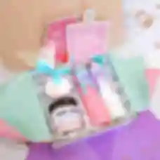 АРХІВ Spa box «Bubble gum» ⦁ Подарунковий бокс для дівчини - набір косметики для догляду за шкірою