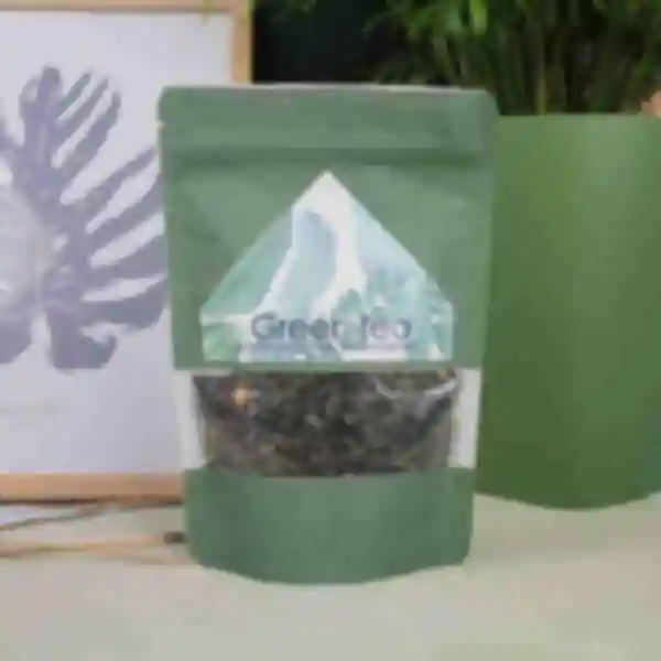 Зелений листовий чай «Tropic vibes» ⦁ Сувеніри та солодощі ⦁ Універсальний подарунок для чоловіка чи жінки