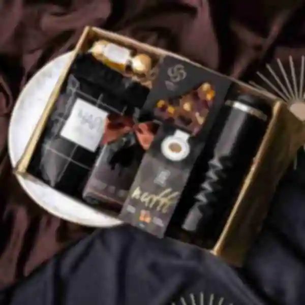 Подарочный набор «Black gold» ⦁ Premium ⦁ Универсальный подарок для мужчины или девушки