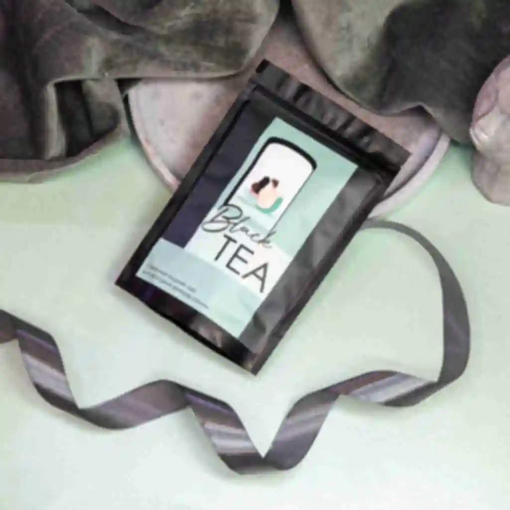 Чорний листовий чай «Jade» ⦁ Сувеніри та солодощі ⦁ Романтичний подарунок для жінки чи чоловікаФото №4