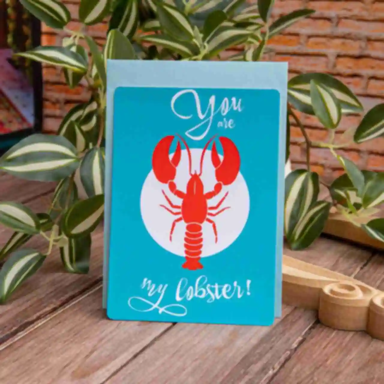 Открытка «You are my lobster» • Сувениры Друзья • Подарок фанату сериала Friends