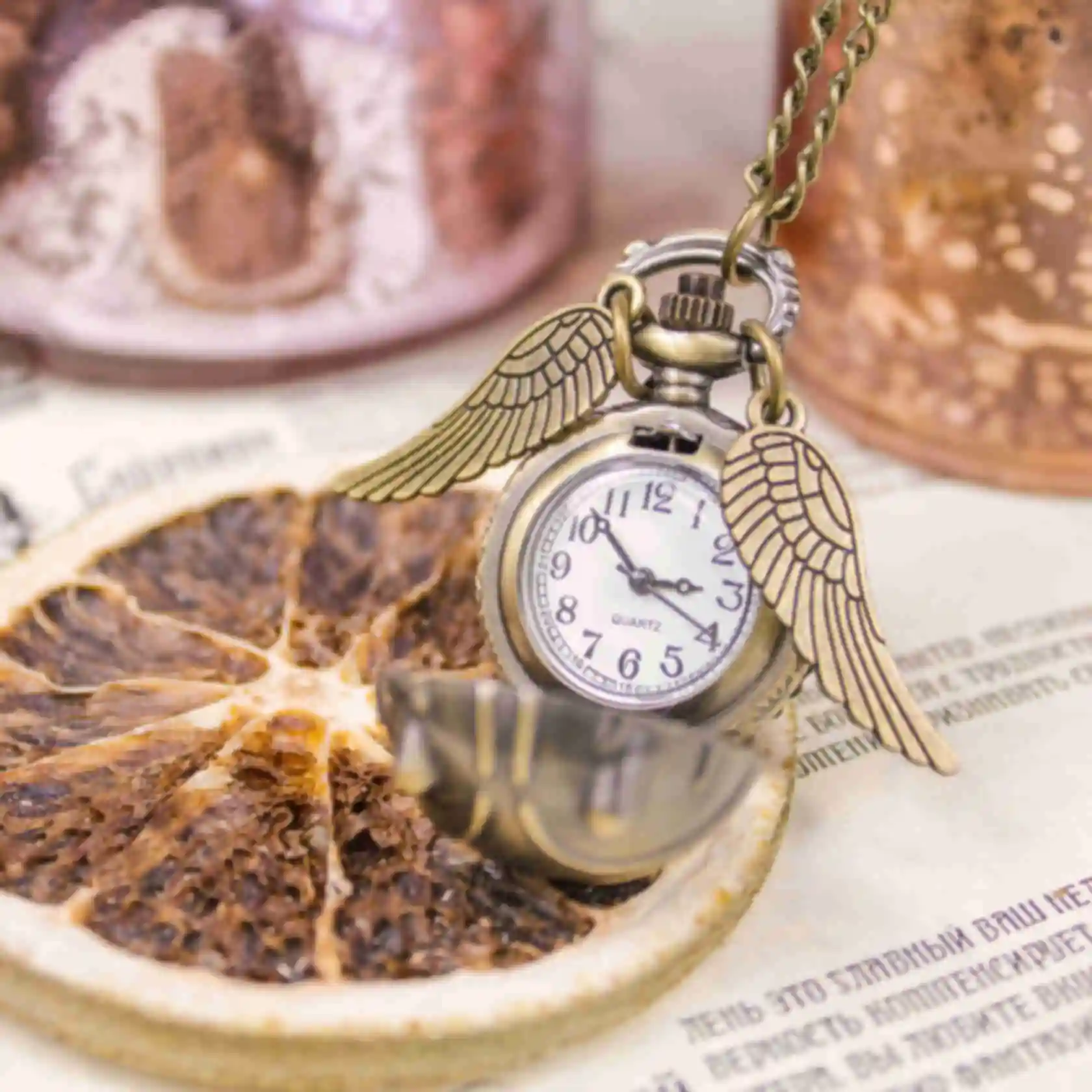 Годинник «Снич» ⚡️ Прикраси в стилі Гаррі Поттера ⚡️ Подарунки Harry Potter АРХІВФото №19