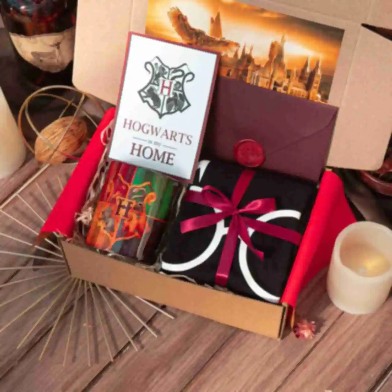 Набір Гоґвортс ⦁ medium ⚡️ Подарунок Гаррі Поттер ⚡️ Hogwarts ⚡️ Harry Potter