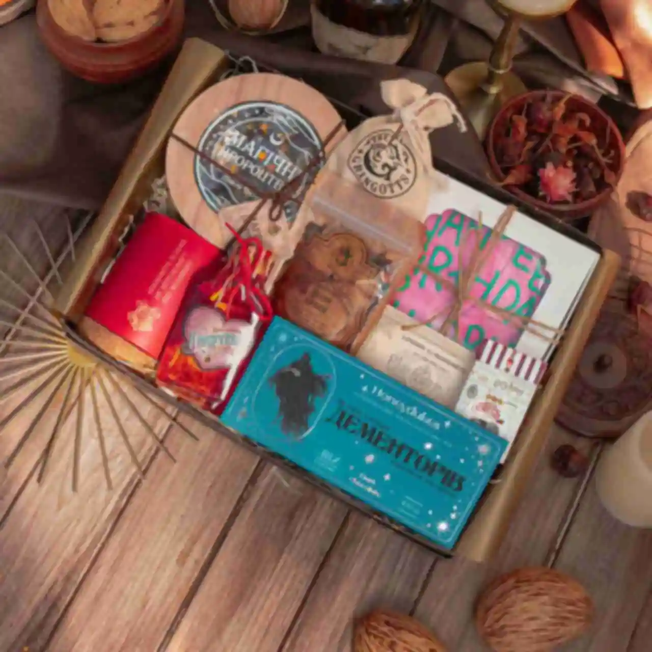 Посилка з Гоґсміду ⚡ Weasley's Wizard Wheezes ⚡️ Подарунок в стилі Гаррі Поттера ⚡️ Harry Potter