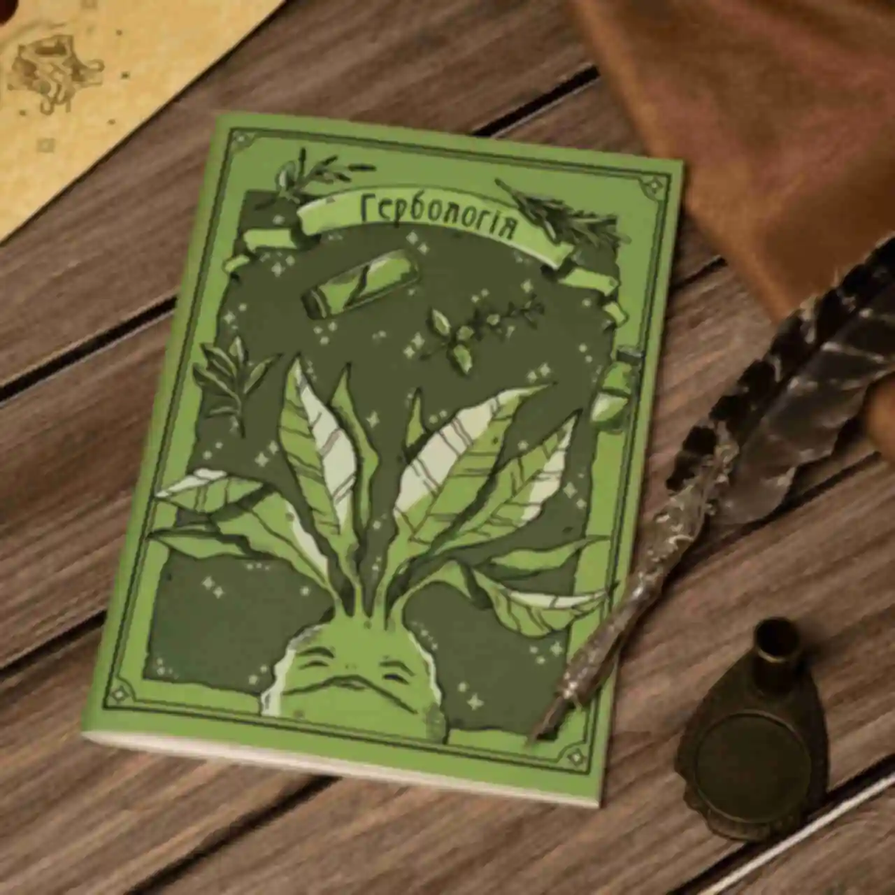 Зошит з Гербології ⚡️ Herbology Copybook ⚡️ Блокнот Гаррі Поттер ⚡️ Harry Potter