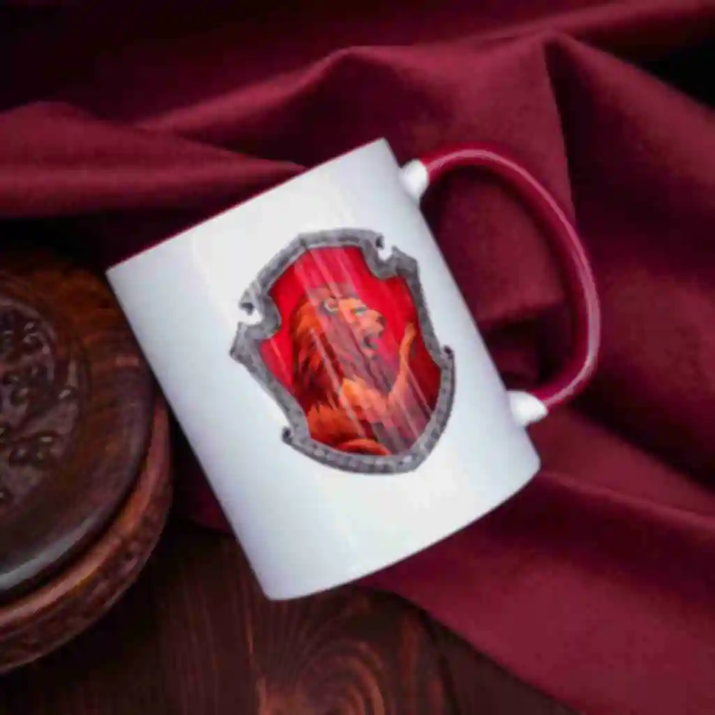 Чашка по факультету Гриффиндор ⚡️ Кружка Гарри Поттер ⚡️ Gryffindor ⚡️ Harry Potter. Фото №53