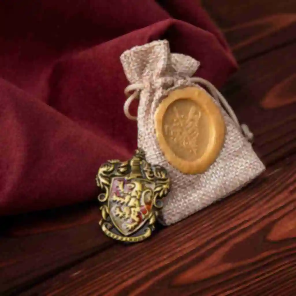Значок Ґрифіндор ⚡️ Пін Гаррі Поттер ⚡️ Прикраси в стилі Gryffindor ⚡️ Harry PotterФото №14