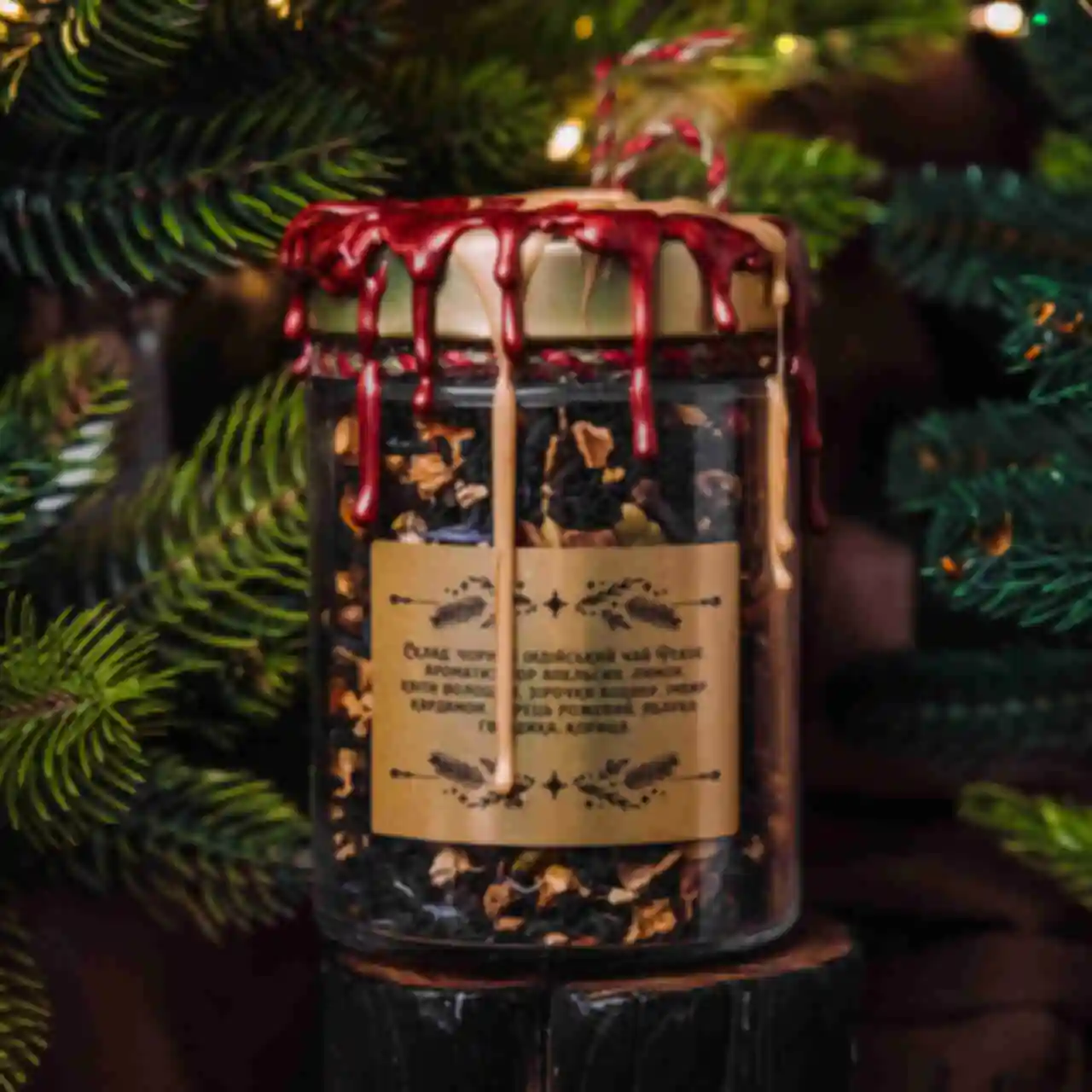 Рождество в Хогвартсе ⚡️ Баночка чая ⚡️ Гарри Поттер ⚡️ Сувениры и сладости ⚡️ Подарки в стиле Harry Potter. Фото №1