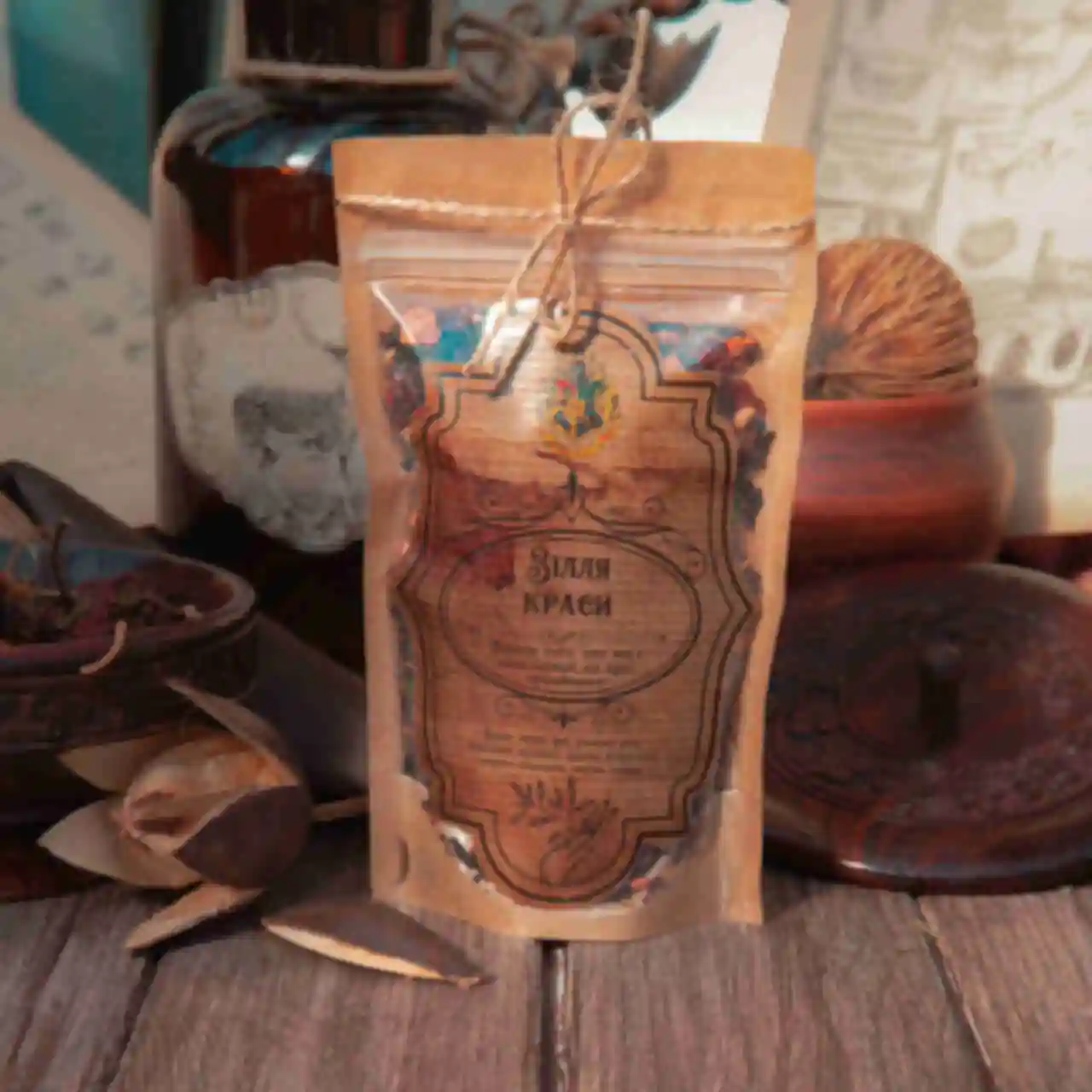 Набор зелий ⚡️ Волшебный чай ⚡️ Сладкие сувениры Гарри Поттер ⚡️ Подарочный бокс Harry Potter. Фото №4