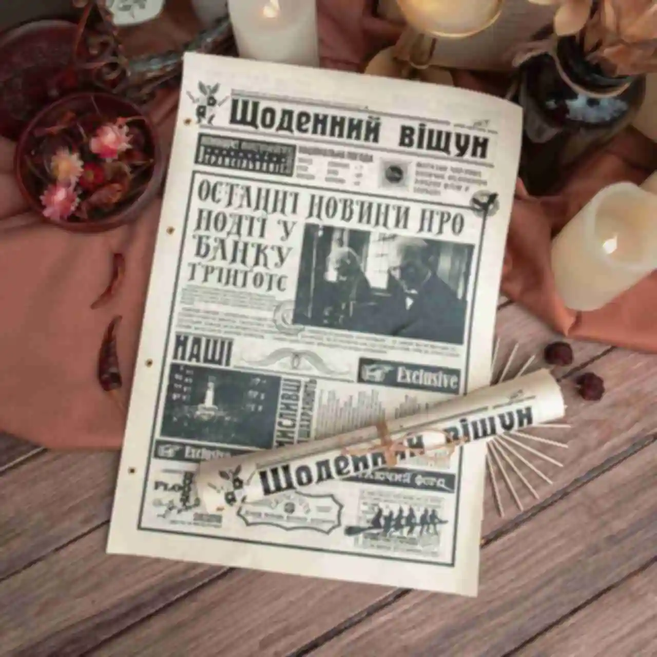 Щоденний віщун ⚡️ Чарівна газета ⚡️ Гарі Поттер ⚡️ Harry PotterФото №91