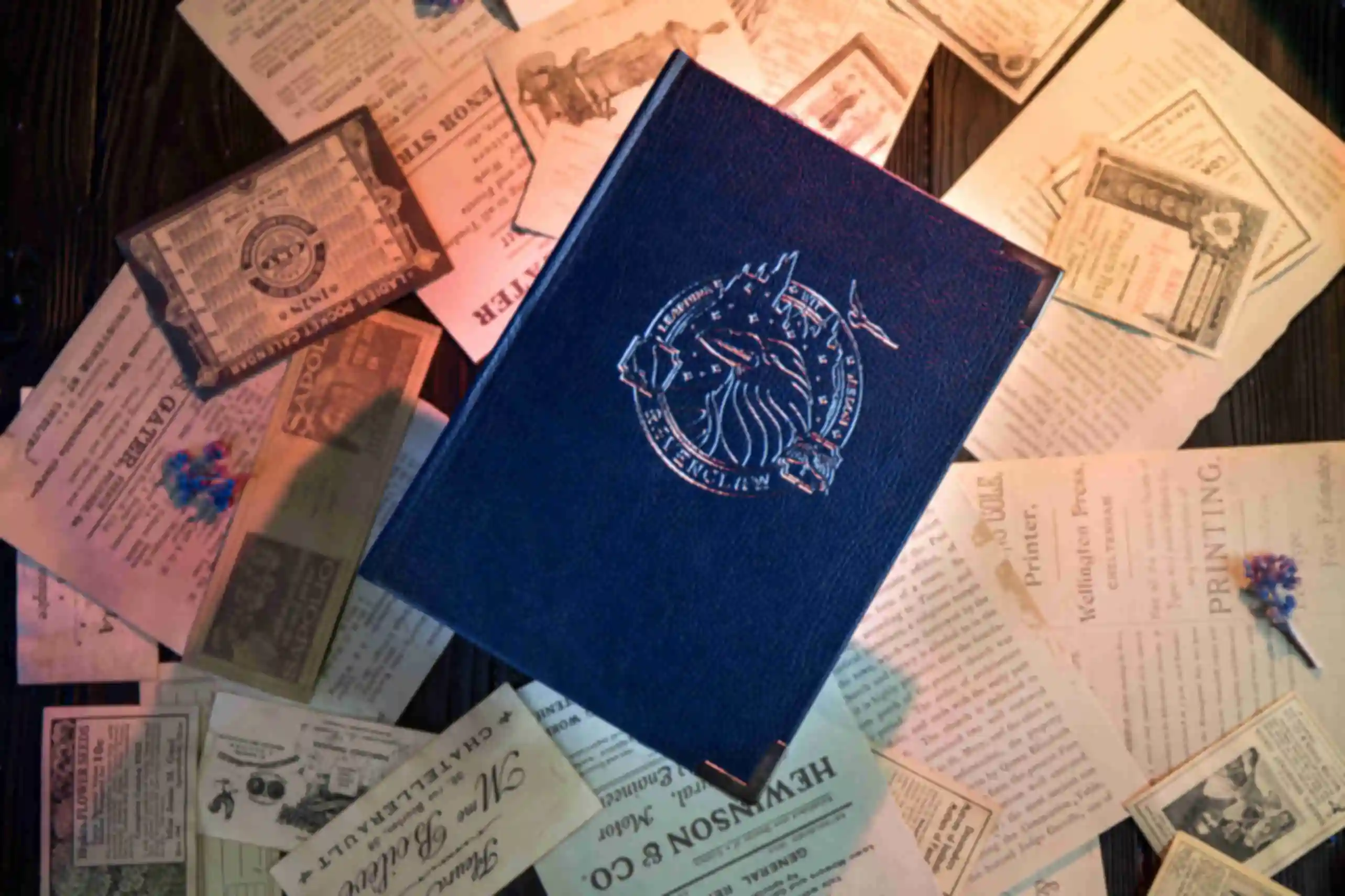 Блокнот в стиле факультета Когтевран ⚡️ Гарри Поттер ⚡️ Ravenclaw ⚡️ Harry Potter. Фото №2