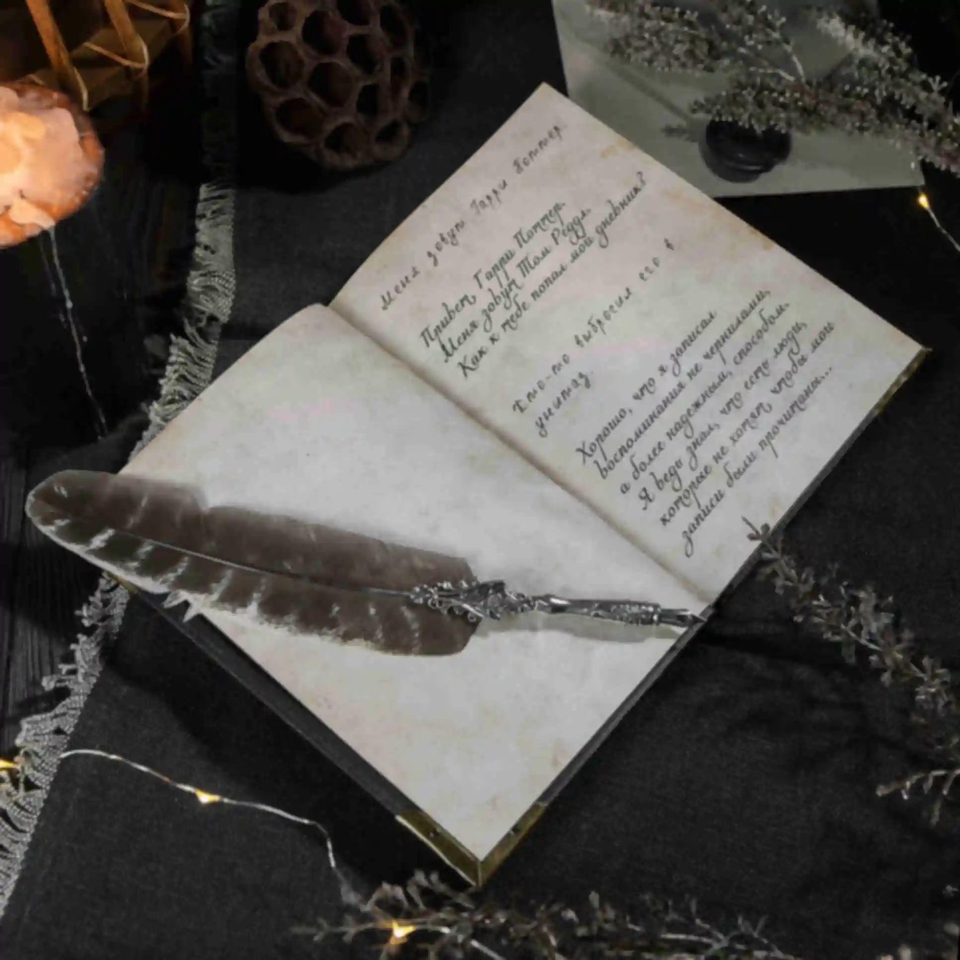 Дневник Тома Реддла ⚡️ Блокнот ⚡️ Скетчбук Гарри Поттер ⚡️ Сувениры Harry Potter. Фото №4
