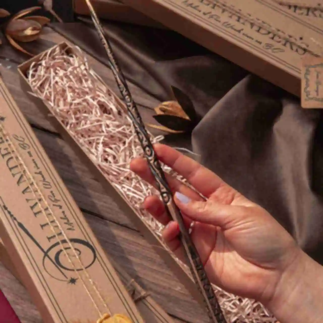 Волшебная палочка Сириуса Блэка ⚡️ Sirius Black's Wand ⚡️ Сувениры Гарри Поттер ⚡️ Harry Potter. Фото №1