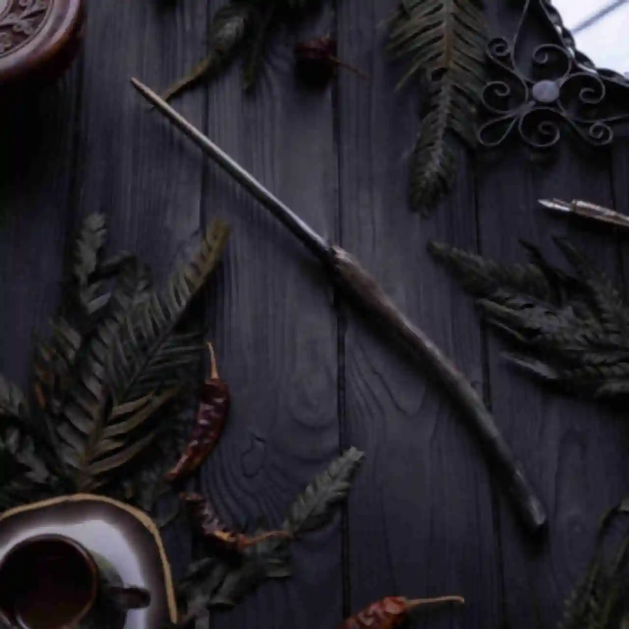 Волшебная палочка Беллатрисы Лестрейндж ⚡️ Bellatrix Lestrange's Wand ⚡️ Сувениры Гарри Поттер ⚡️ Harry Potter. Фото №3