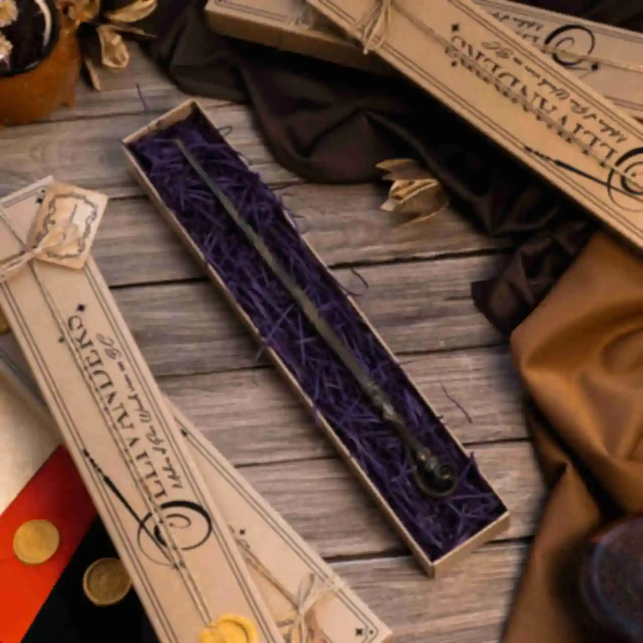 Волшебная палочка Флер Делакур ⚡️ Fleur Delacour's Wand ⚡️ Сувениры Гарри Поттер ⚡️ Harry Potter. Фото №2