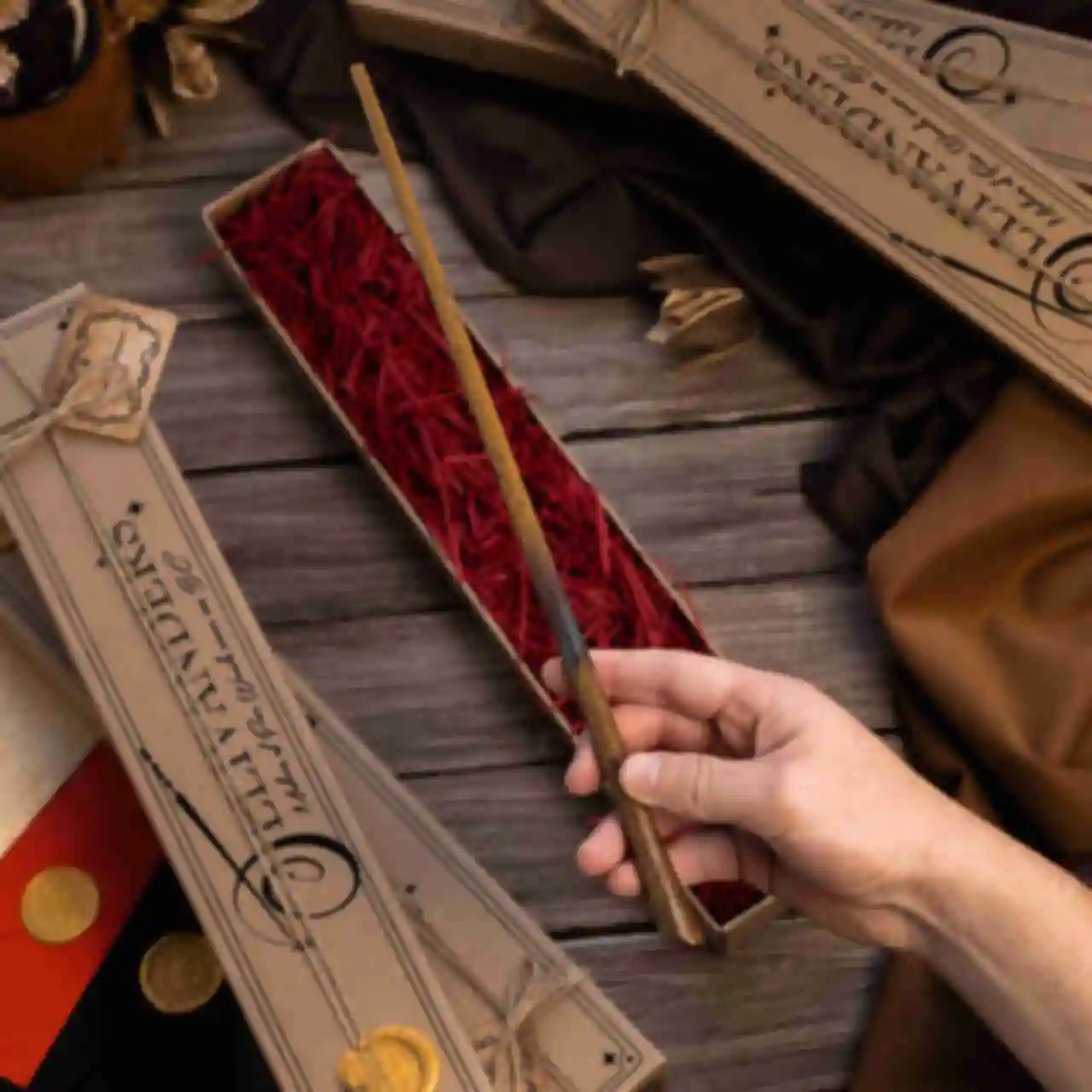 Волшебная палочка Ньюта Саламандера ⚡️ Newton Scamander's Wand ⚡️ Сувениры Гарри Поттер и Фантастические Твари ⚡️ Harry Potter and Fantastic Beasts
