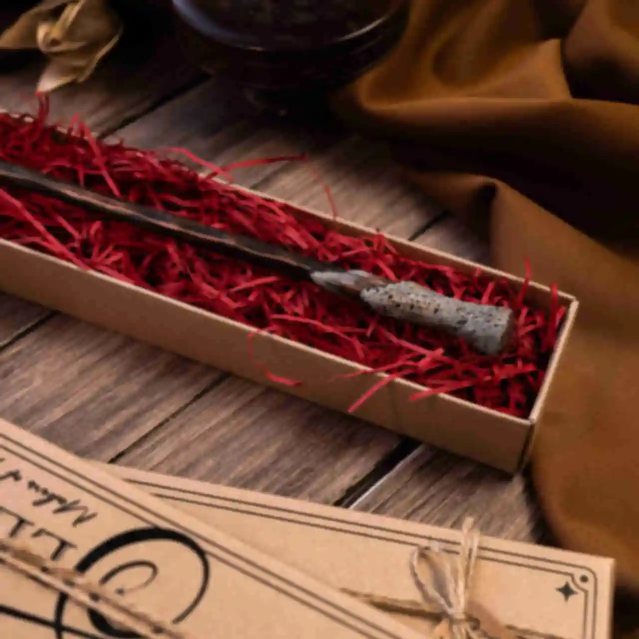 Волшебная палочка Рона Уизли ⚡️ Ronald Weasley's Wand ⚡️ Сувениры Гарри Поттер ⚡️ Harry Potter. Фото №3
