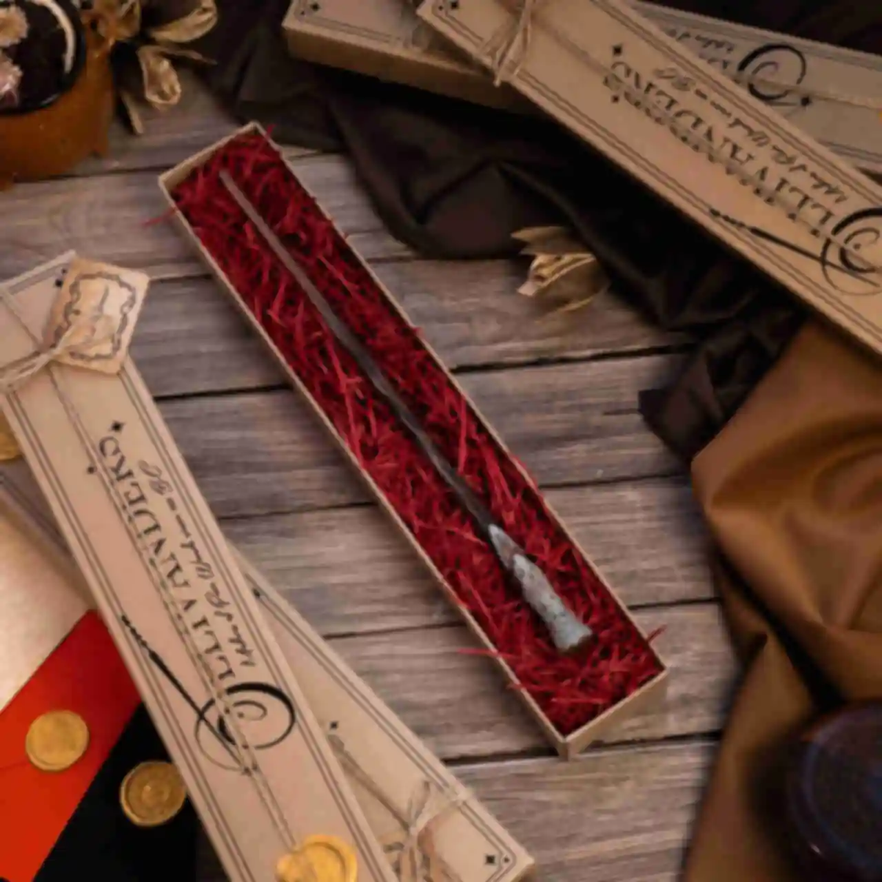 Чарівна паличка Рона Візлі ⚡️ Ronald Weasley's Wand ⚡️ Сувеніри Гаррі Поттер ⚡️ Harry PotterФото №1