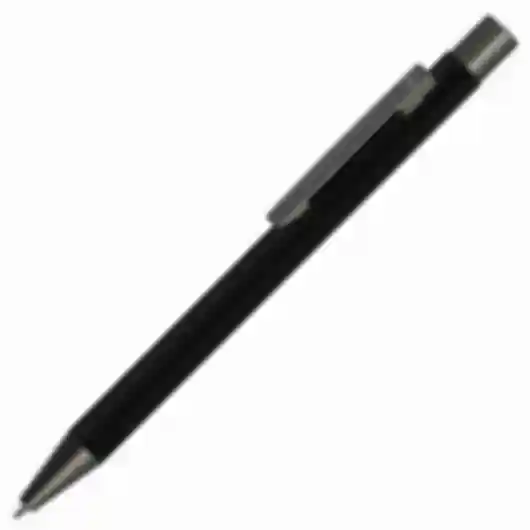 Металлическая шариковая ручка с мягким на ощупь корпусом. Фото №2