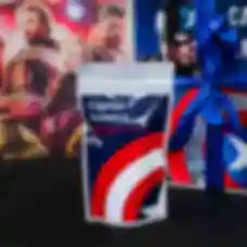 Конфетки в стиле Капитана Америка ⦁ Marvel