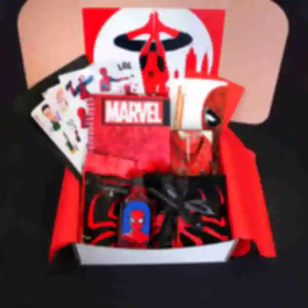 Бокс Человек Паук ⦁ max ⦁ Spider Man ⦁ Набор Marvel ⦁ Подарок фанату Марвел