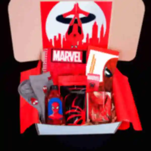 Бокс Людина Павук ⦁ middle ⦁ Spider Man ⦁ Набір Marvel ⦁ Подарунок фанату Марвел