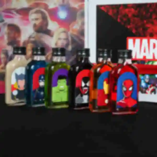 Бокс Marvel 2.0 ⦁ premium ⦁ Подарунок фанату Марвел БЕЗ ШКАРПЕТОК